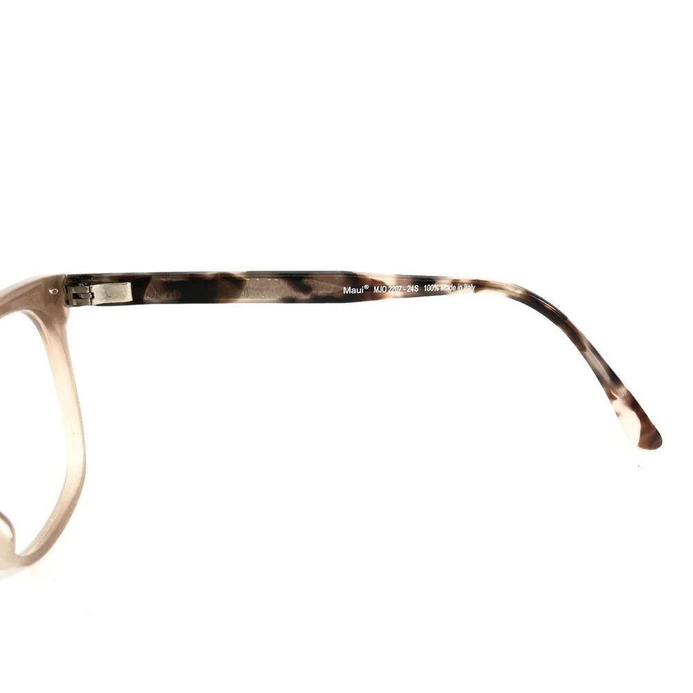 Maui Jim Eyeglasses Frame MJO2207-24S Nude Tortoise Cat Eye Full Rim 51-17-145